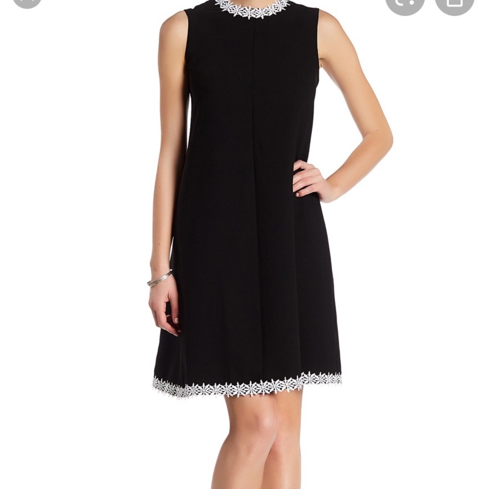 NWT Navy Nanette Lepore Dress with White A…